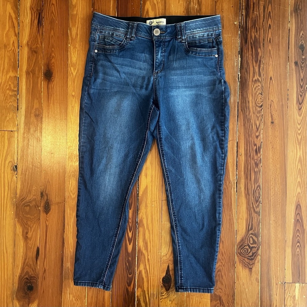 Democracy AB Technology Women's  Size 12 Jeggings Blue‎ Stretch Denim B1304XXIY